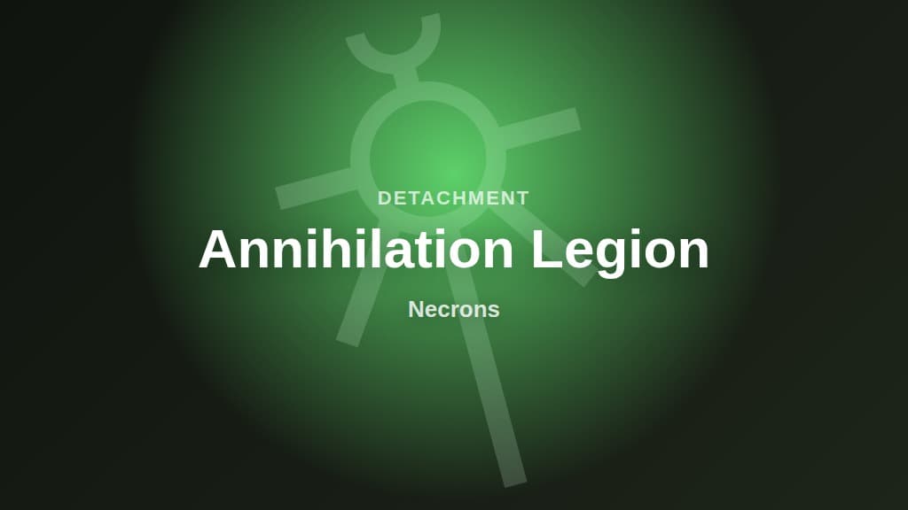 Annihilation Legion